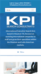 Mobile Screenshot of kpisearchconsultants.com